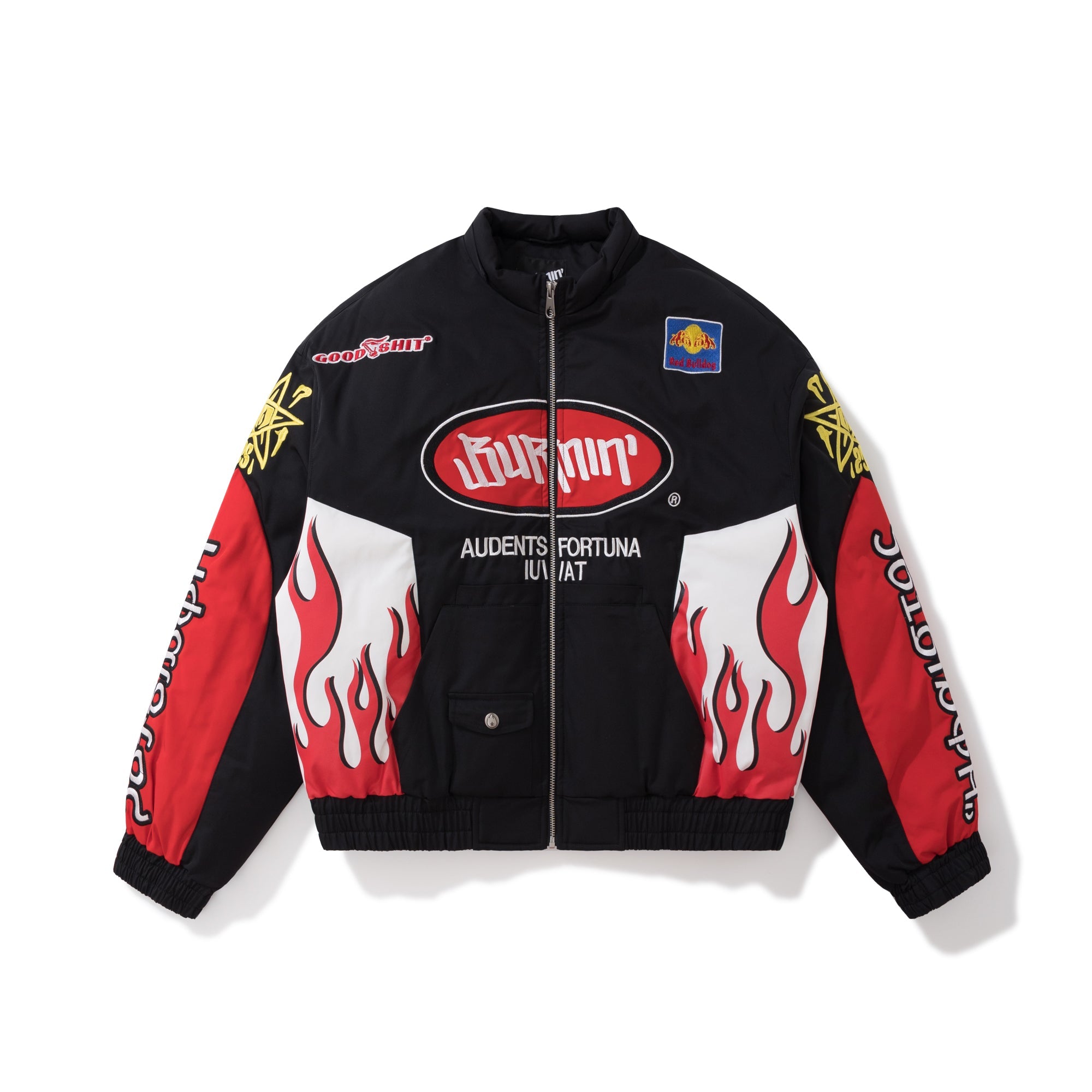 BURNIN* "2503" Helmet Deconstructed Racing Cotton Jacket - PSYLOS 1, BURNIN* "2503" Helmet Deconstructed Racing Cotton Jacket, Jacket, Burnin, PSYLOS 1